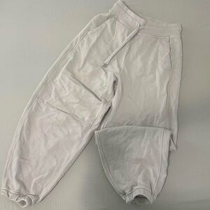 Lululemon off white scuba joggers